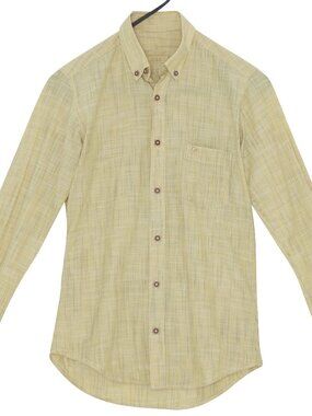 Late-1990s, Summer Shirt in Airy Slub-Weave, Pierre Cardin